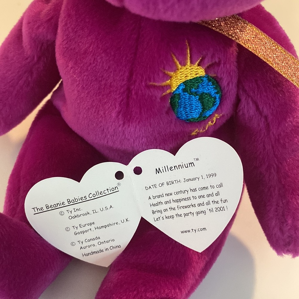 Millennium Ty Beanie Baby - Picture 2 of 2